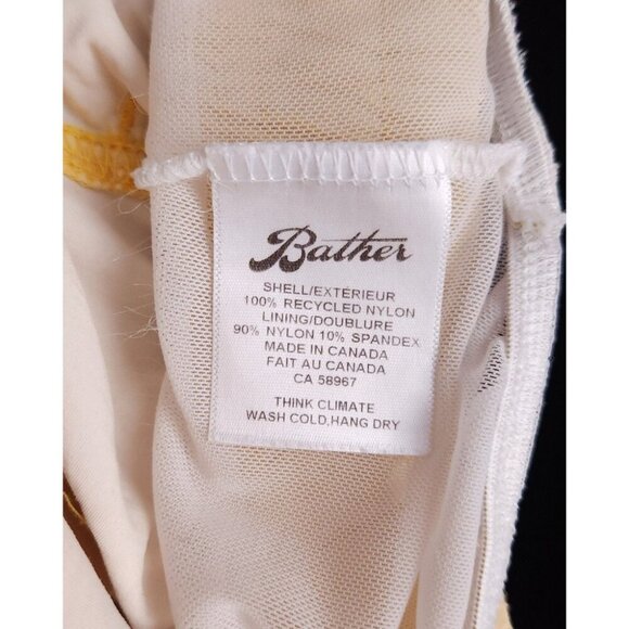 Bather Drawstring Swim Shorts Size M Mens Yellow $95 - Picture 9 of 9